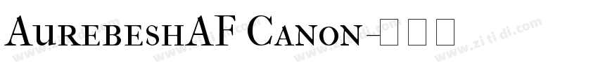 AurebeshAF Canon字体转换